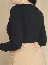 POLO RIB ESCOTE CUADRADO