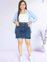 FALDA SHORT JEAN