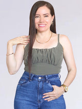 TOP TIRAS BUSTO RECOGIDO