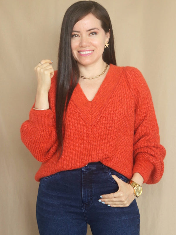 SWEATER CUELLO V