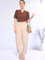 PANTALÓN SLOUCHY SASTRE TAPAS