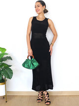 MAXIVESTIDO TEJIDO MALLA