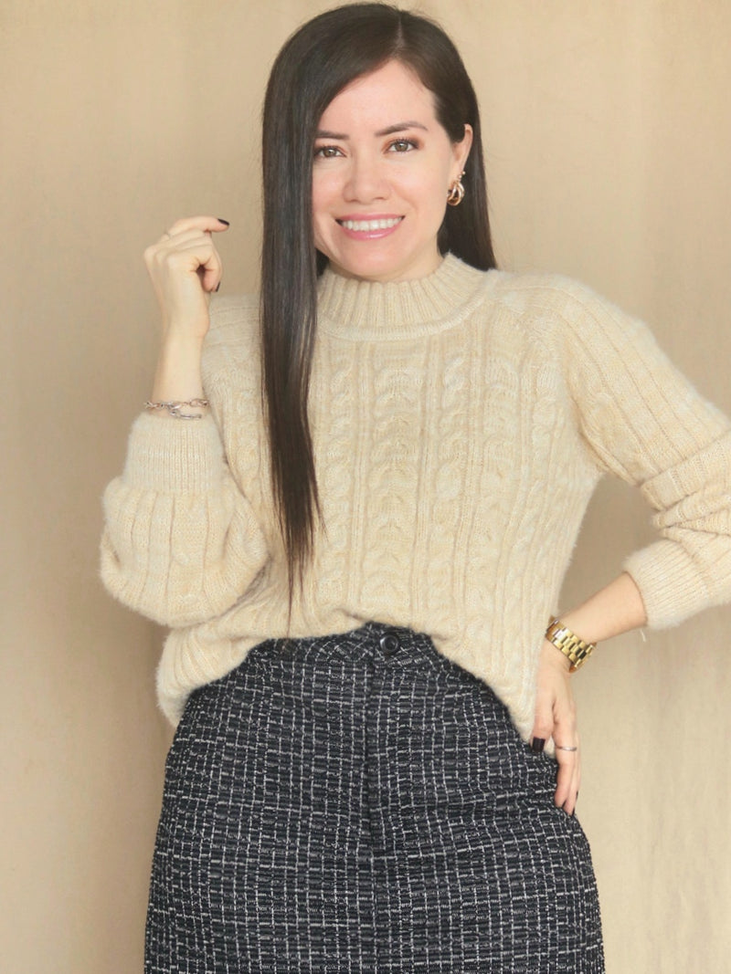 SWEATER TRENZAS