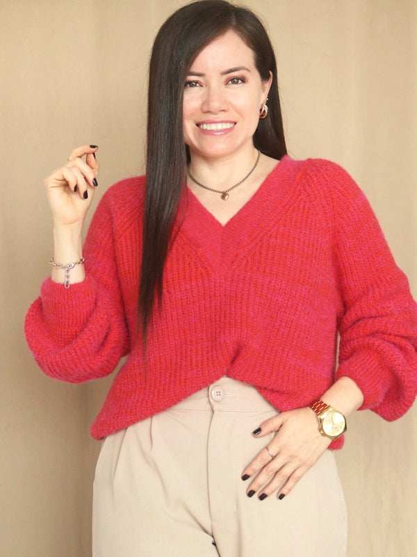 SWEATER CUELLO V