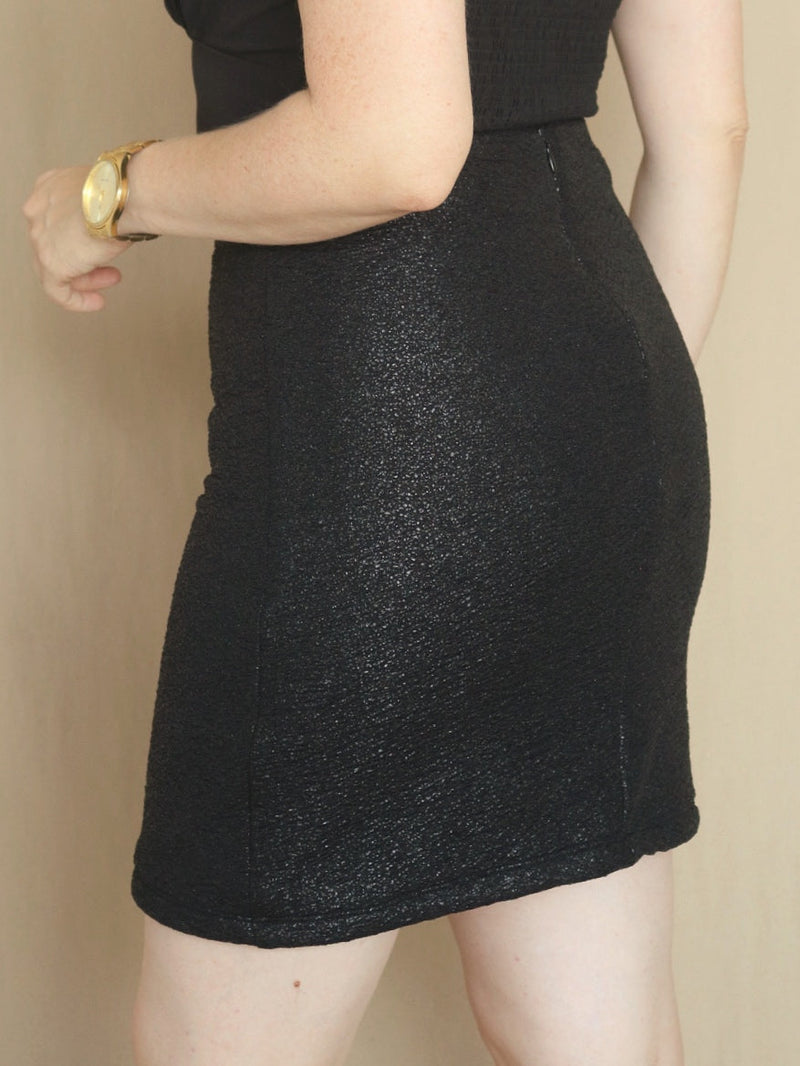 FALDA CORTA BRILLOS