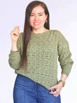 SWEATER CUELLO BARCO