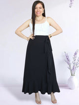 MAXIFALDA ENVOLVENTE COLOR ENTERO