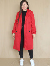 GABARDINA ROJA