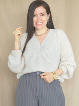 SWEATER CUELLO V