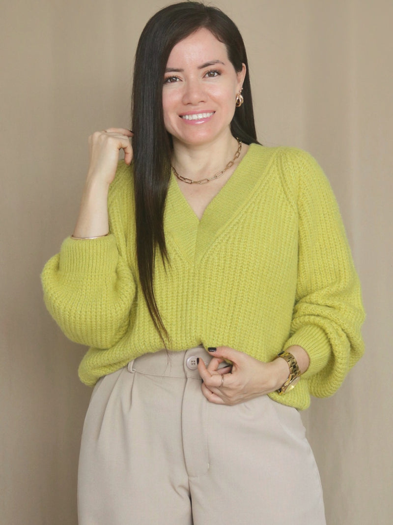 SWEATER CUELLO V
