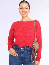 SWEATER CUELLO BARCO