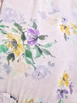 MAXIVESTIDO FULL BOBOS FLORES LILAS