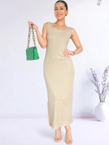 MAXIVESTIDO RIB BÁSICO