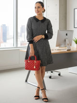 VESTIDO CORTO TWEED