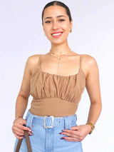 TOP TIRAS BUSTO RECOGIDO