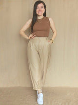 PANTALÓN SLOUCHY SASTRE TAPAS