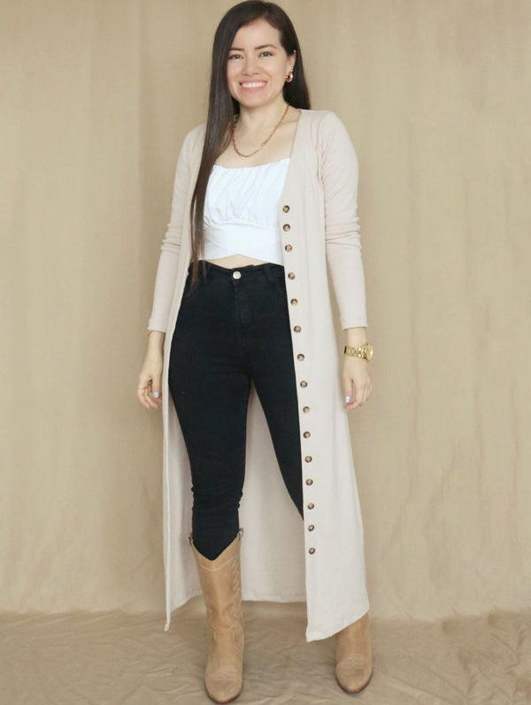 MAXIVESTIDO RIB CAPA