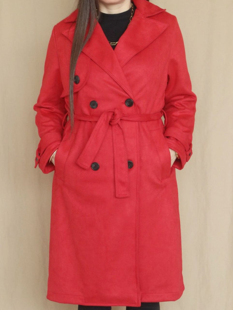 GABARDINA ROJA