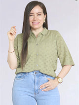 CARDIGAN TEJIDO CAMISERO