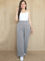 PANTALÓN PALAZO CON ELÁSTICO
