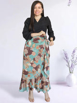 MAXIFALDA ENVOLVENTE ESTAMPADA